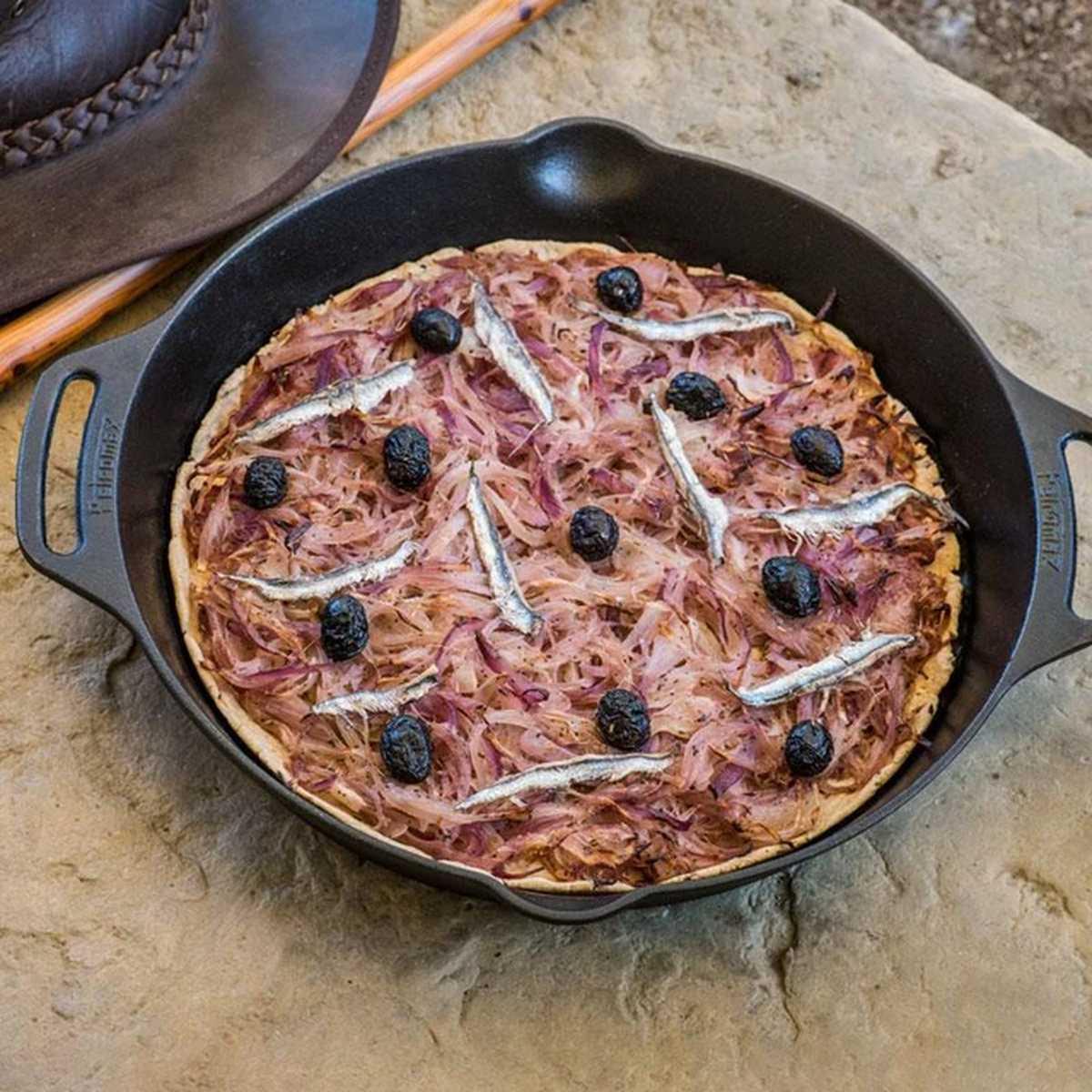 Petromax Gusseisen Feuerpfanne mit Henkeln - Ausführung: 20 cm