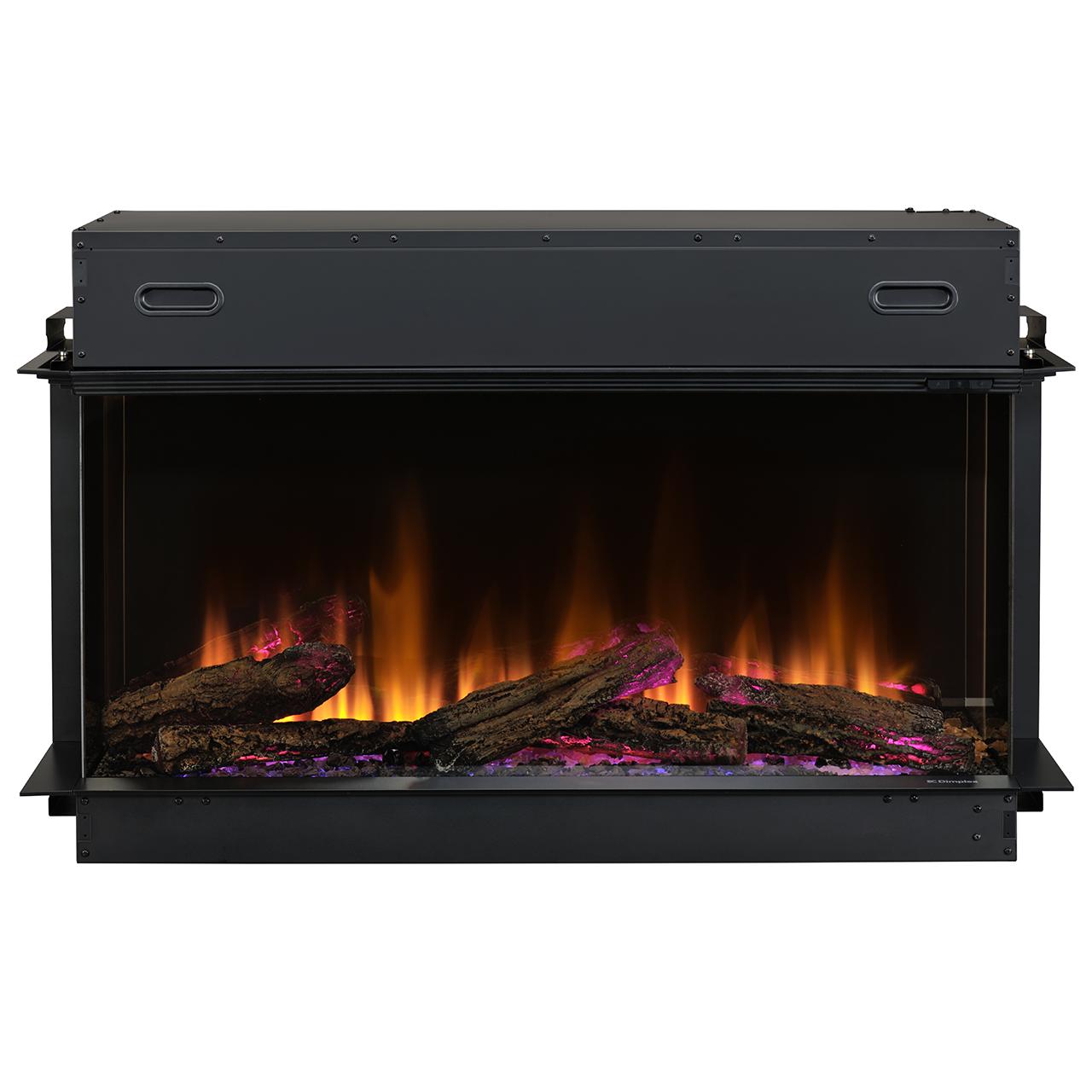 Dimplex Ignite Ultra 40 Elektrokamin - 3-seitiges Flammenerlebnis mit Optiflame Technologie und App Steuerung