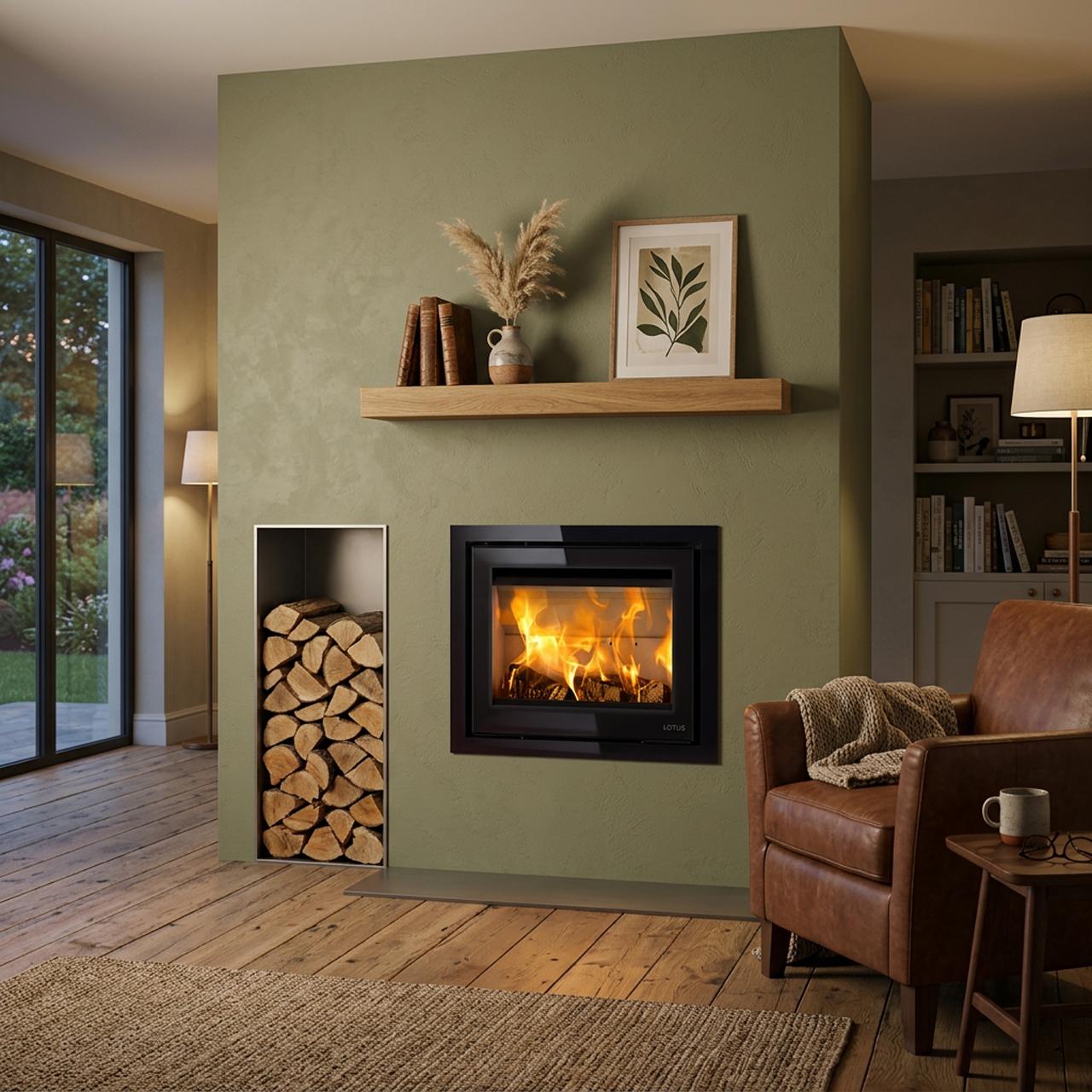 Kamineinsatz Lotus H570 Black Magic ecoLine 6 kW