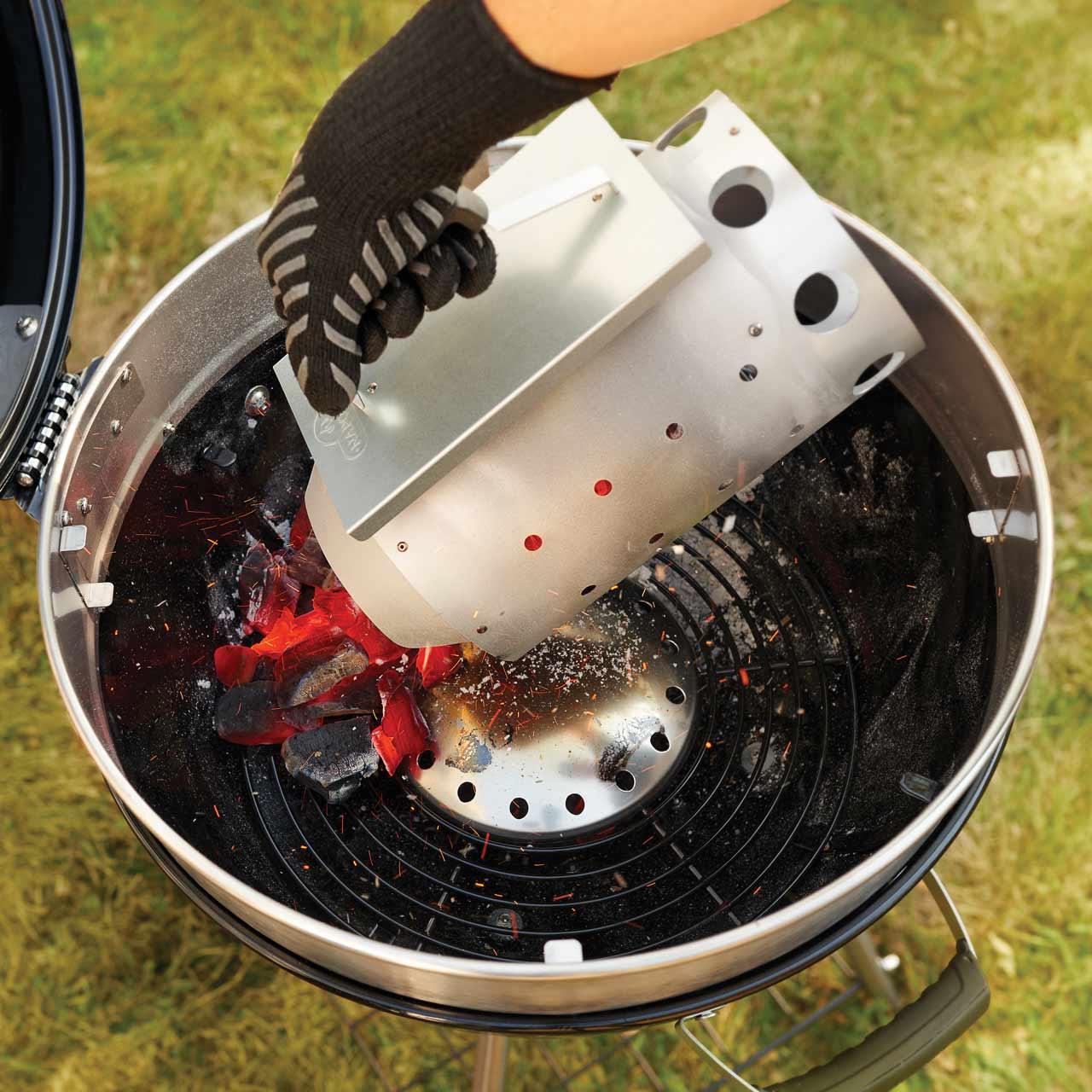 Grillzubehör Napoleon Premium-Holzkohle-Anzündkamin