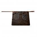 Feuermeister Leder Hüftschürze anthrazit