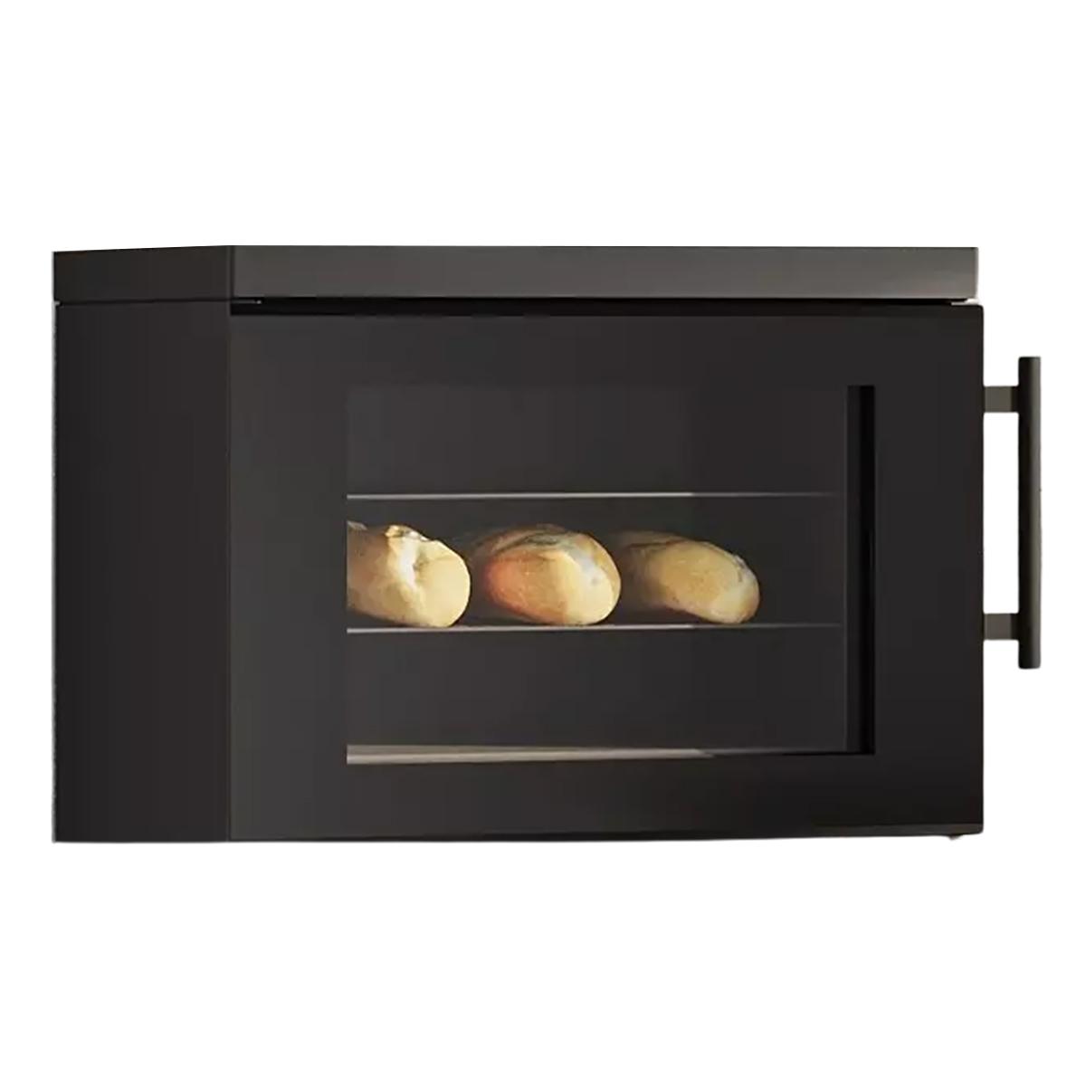 Kaminofen Cera Design Baker One mit 7 kW - Holzfach: offen