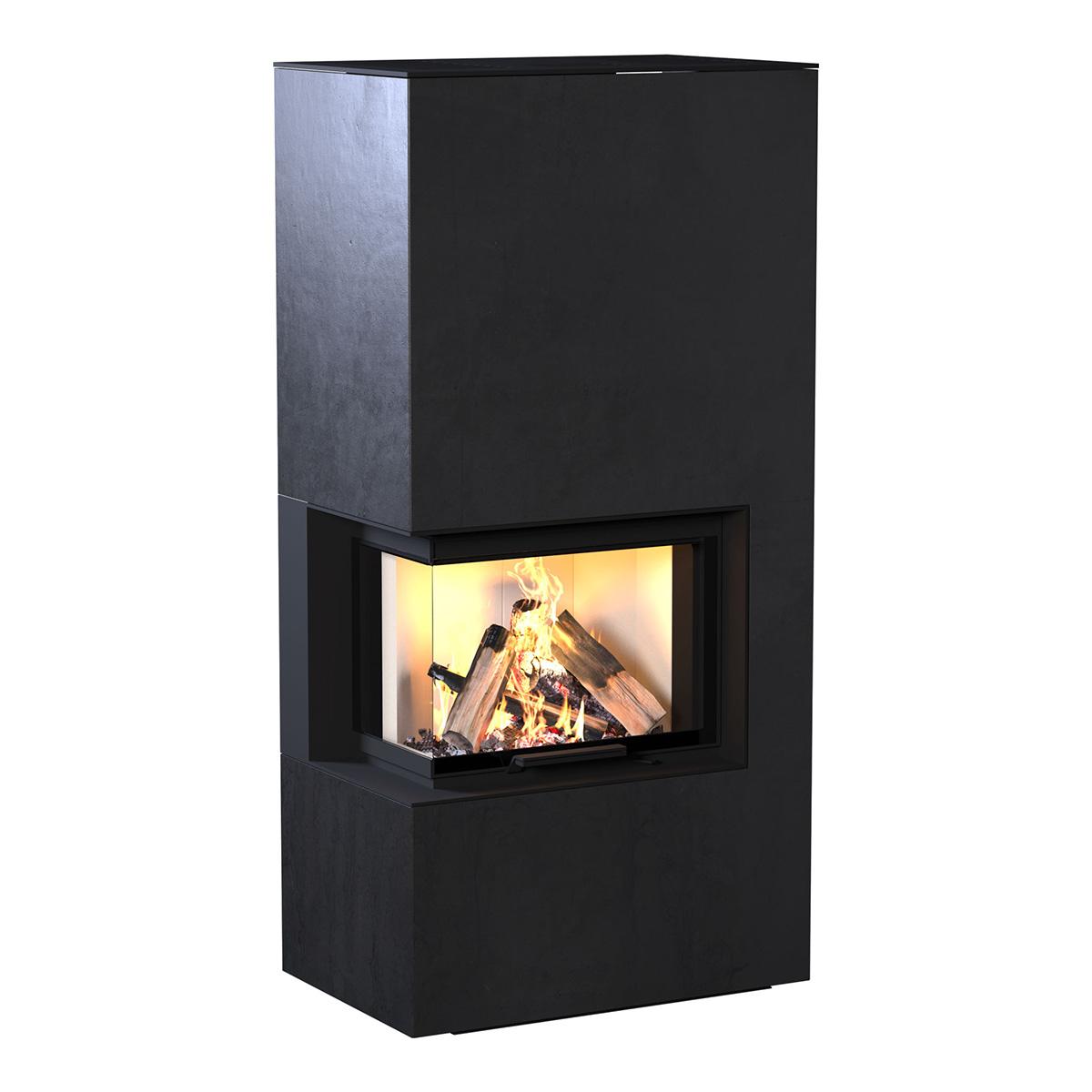 Kaminofen Neocube C20 Steel Edition mit 7,8 kW