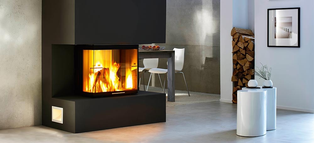 Montagebeispiel Kamineinsatz Spartherm Arte 3RL-60h Montagebeispiel