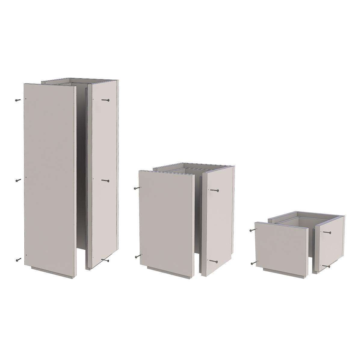 Jeremias Furado-F Schachtelement lose/verschraubt - Schachtmaß innen: 160x160mm - Länge: 250mm