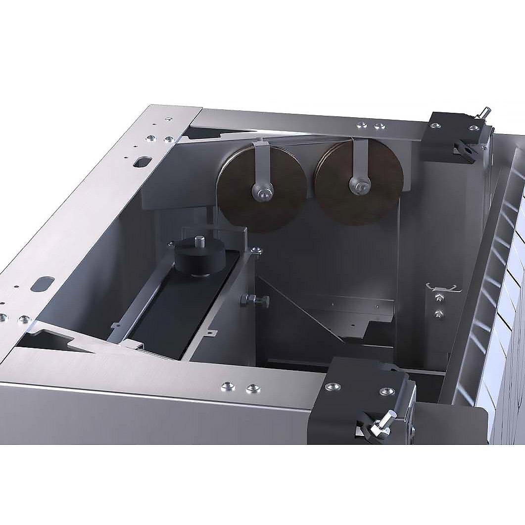 Kamineinsatz CB-Tec P200h 8,5 kW - Tragrahmen oben: P200h TG, Statik-Tragrahmen gerade