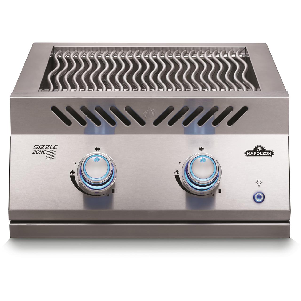 Napoleon 700-Series 18 Zoll, Einbau SIZZLE ZONE BIB18IRPSS-CE, Edelstahl, groß
