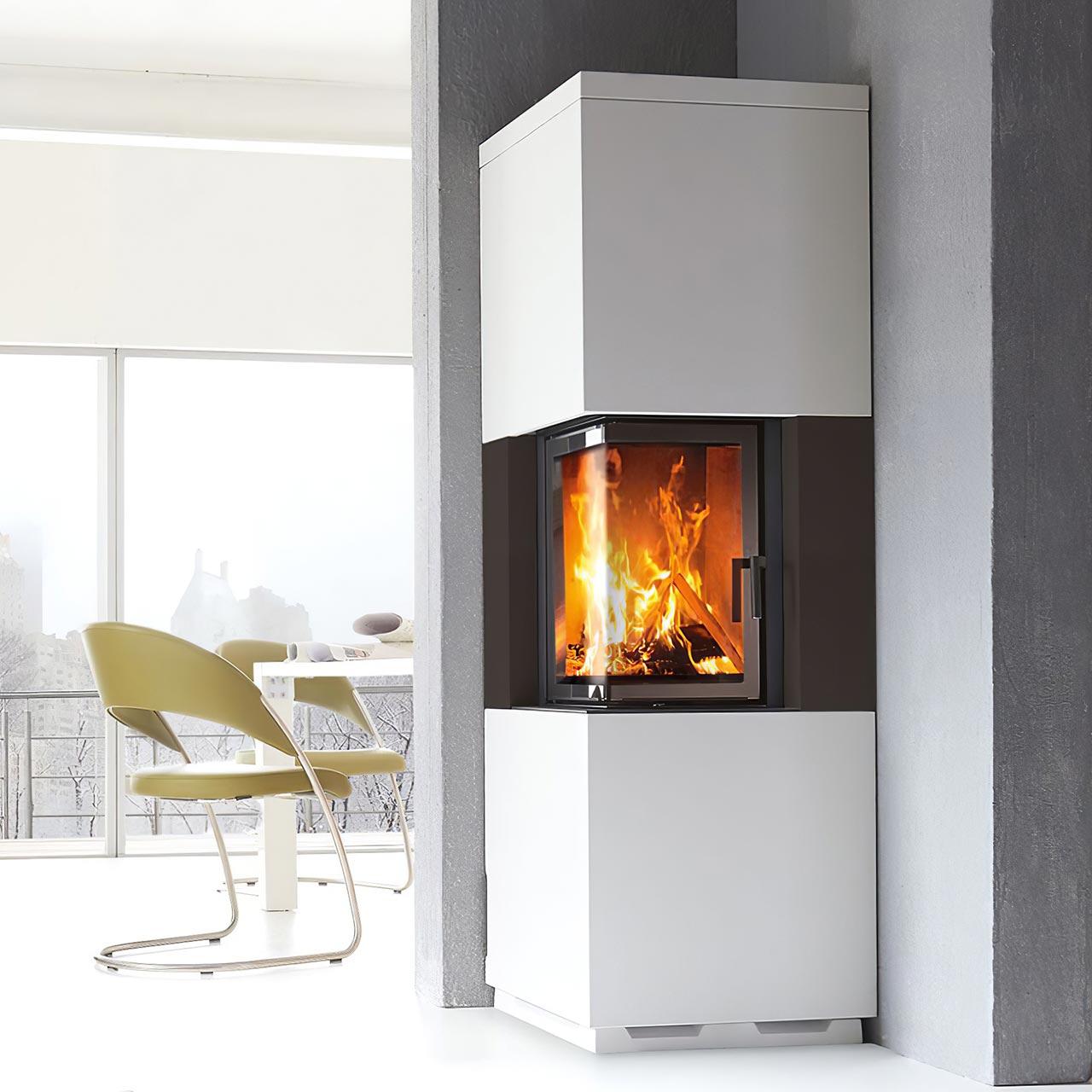Kaminbausatz Camina S3 mit 7 kW - Türausführung: schwenkbar, Türanschlag rechts
