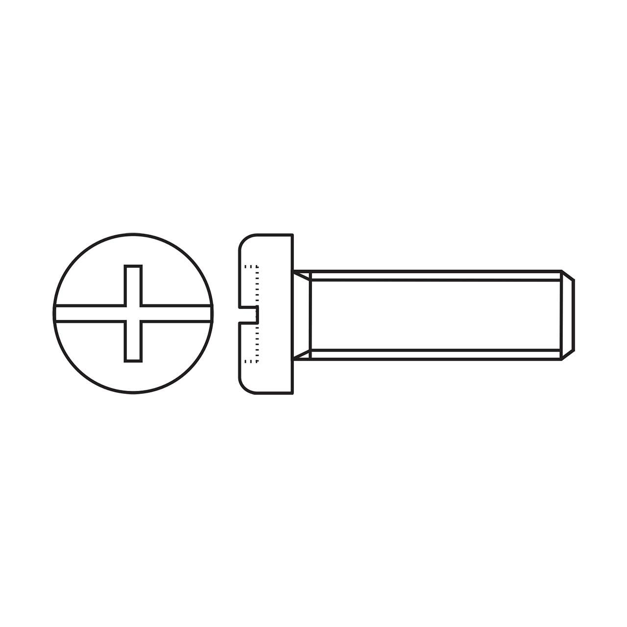 Outdoorchef Ersatzteil Kreuzschlitzschraube M5x14 - 18.370.03