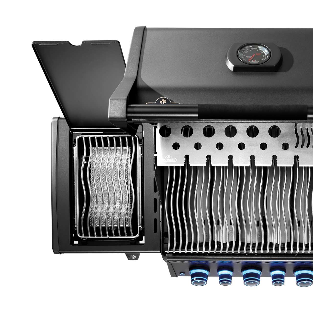 Gasgrill Napoleon Phantom Rogue PRO-S 425 Mattschwarz mit Edelstahlrosten (2026) Bundle inkl. 2 Unterschränke