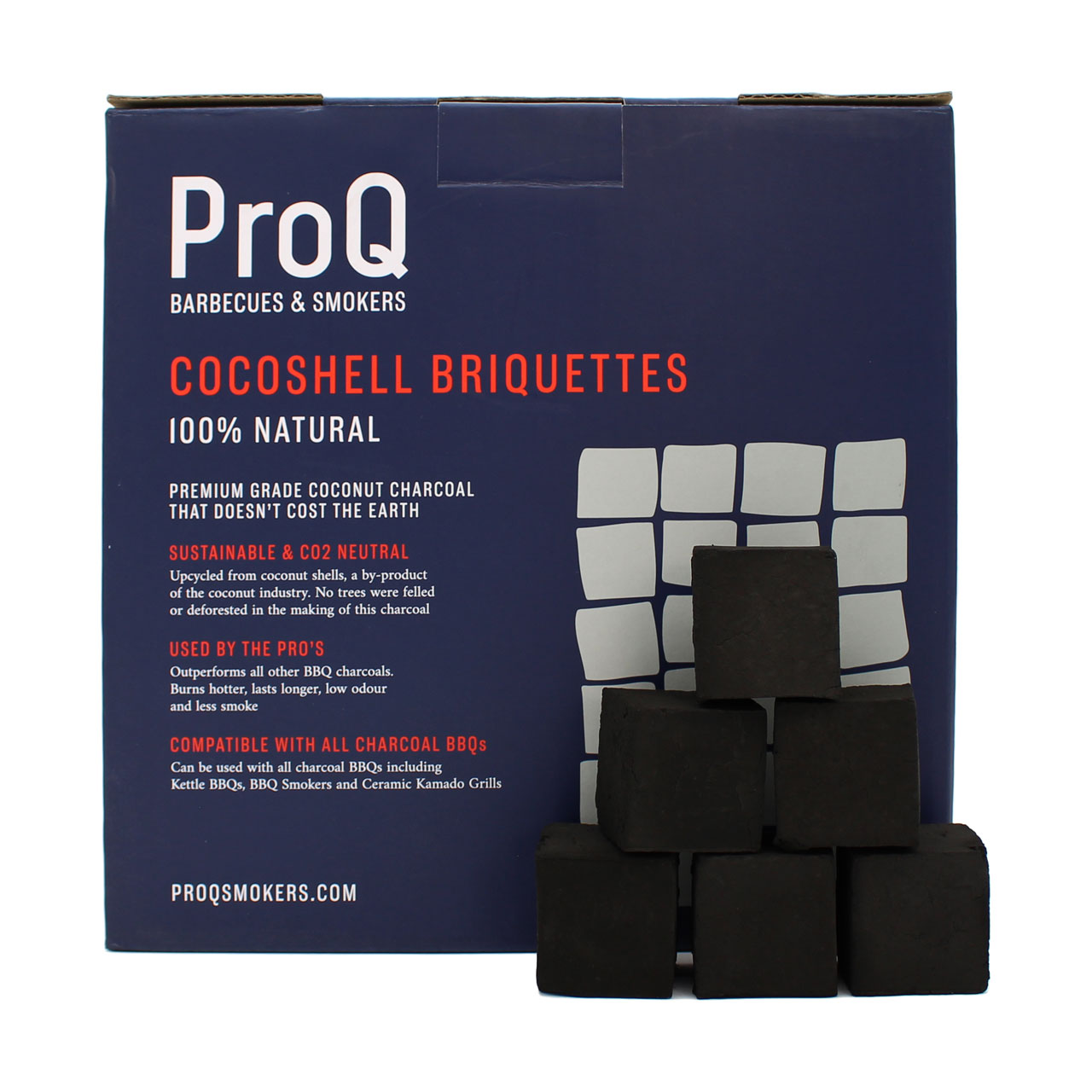 Kokosnussschalen Grillbriketts 10 kg