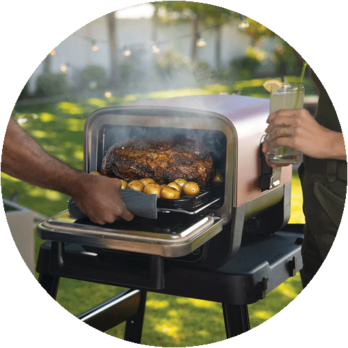 Ninja überall Grillen