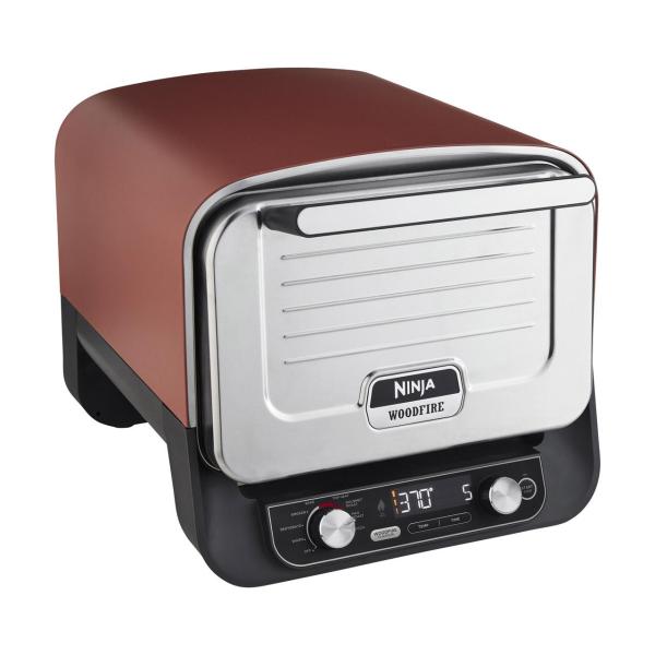 Ninja Woodfire Elektrischer Outdoor Ofen, Pizzaofen & Smoker