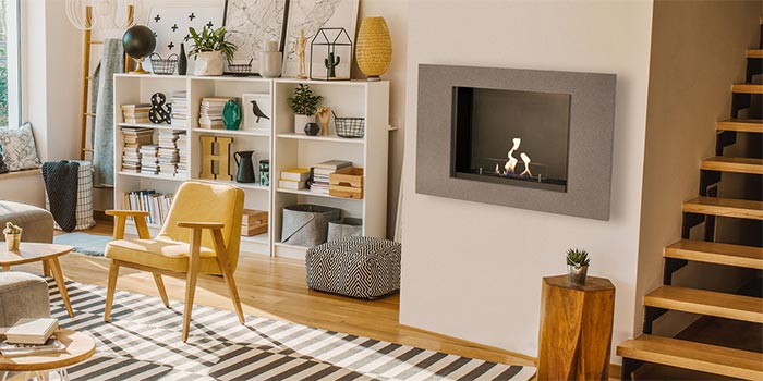 Montagebeispiel Ethanol Kamin Xaralyn Goya Montagebeispiel