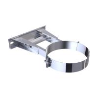 Wandhalterung verstellbar doppelwandig Ofen.de 150-250 mm DN 180 mm Edelstahl Wandhalterung verstellbar doppelwandig Ofen.de 150-250 mm DN 180 mm Edelstahl