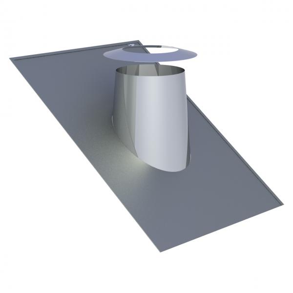 Jeremias LAS Dachdurchführung 26°-35° mit Bleirand und Wetterkragen DN 150 mm