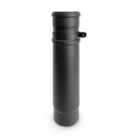 Pelletofenrohr Teleskoprohr 330 mm DN 80 mm Schwarz Pelletofenrohr Teleskoprohr 330 mm DN 80 mm Schwarz