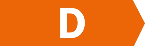 Energieeffizienzklasse D