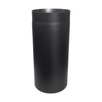 Ofenrohr DN 250 mm Länge 500 mm Schwarz, mit eingezogener Steckverbindung 5 cm Ofenrohr DN 250 mm Länge 500 mm Schwarz, mit eingezogener Steckverbindung 5 cm