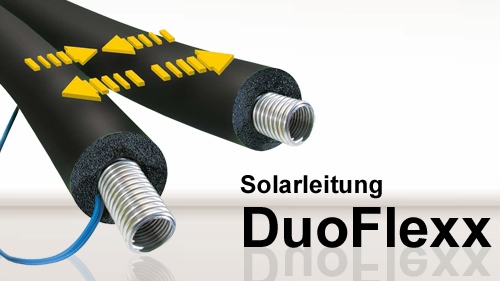DuoFlexx Solarleitung DN 16 mm V14 Solarrohr Edelstahl