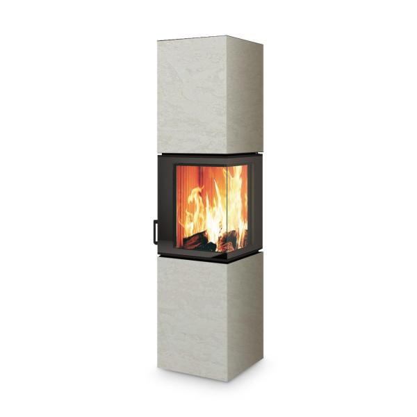 Speicherofen Monolith K20XL 5,4 kW DIBt Zulassung und Wärmespeicher