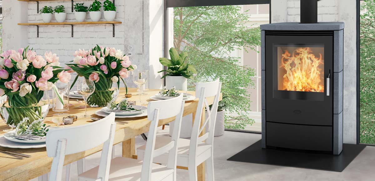 Fireplace Meltemi Montagebeispiel