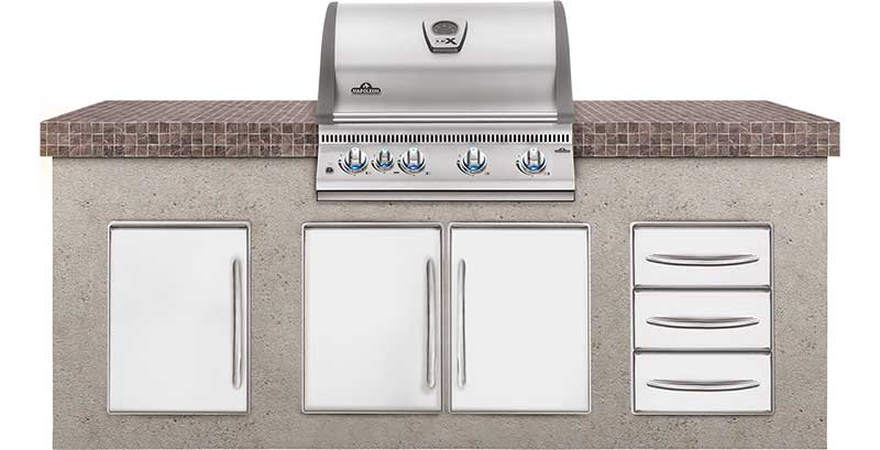 Gasgrill Napoleon Prestige BILEX 485 Anwendungsbeispiel