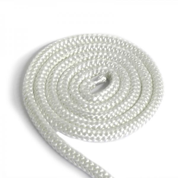 Ofen Dichtschnur 6 bis 12 mm Weiß Meterware