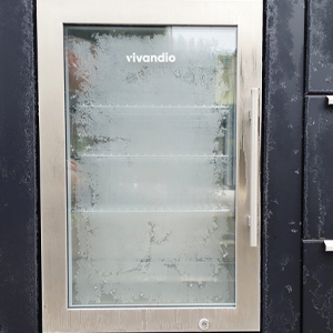 Frost am Kühlschrank