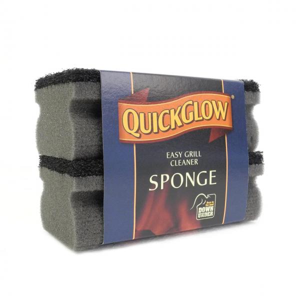 Grillzubehör Quick Glow Grill Sponge Schwamm 2er Pack