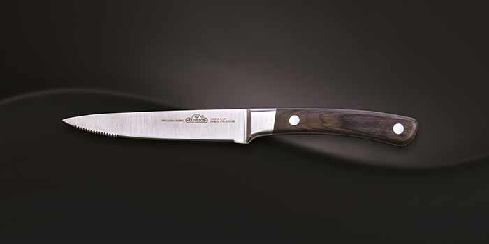 Grillzubehör Napoleon Wellenschliff-Steakmesser mit 12 cm Klinge
