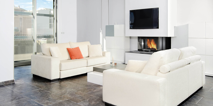 Kamineinsatz BeF Royal V 6 C Montagebeispiel