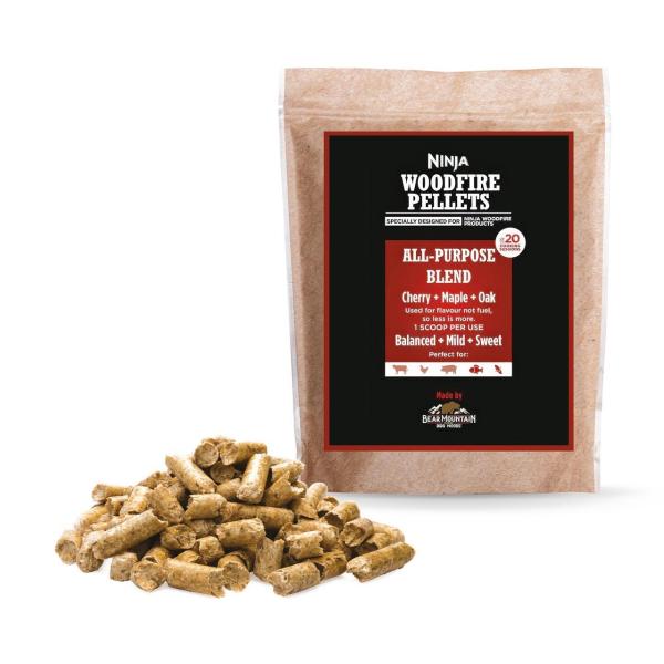 Holz Räucherpellets Ninja Woodfire Pellets - Allzweckmischung 900g Grillpellets