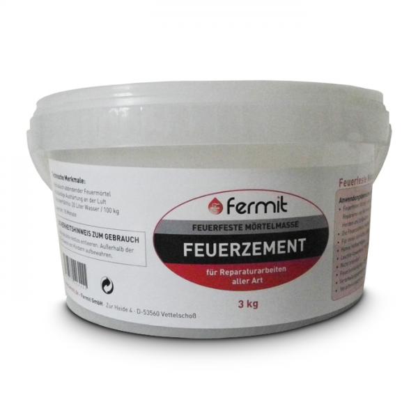 Fermit Feuerzement 3kg Ofenzement Kaminzement