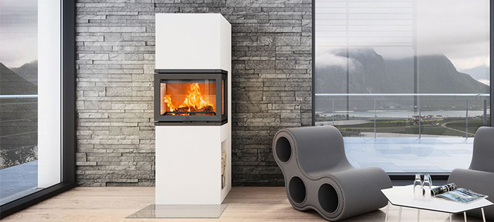 Kaminbausatz Jotul FS 520 FRL Montagebeispiel