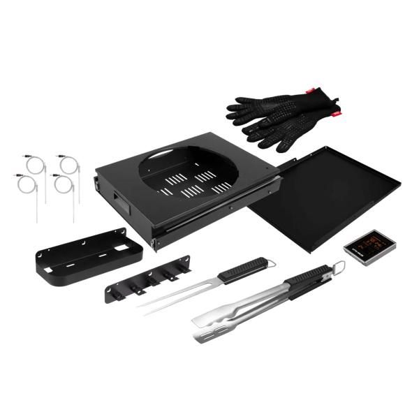 Outdoorküche Otto Wilde Komfort Set Deluxe für den Gasgrill G32 Connected mit 2 Türen
