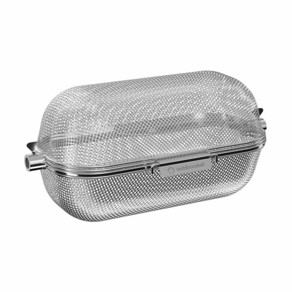 Grillzubehör Outdoorchef Drehspieß-Korb für Heat Grillstation & Outdoorküche
