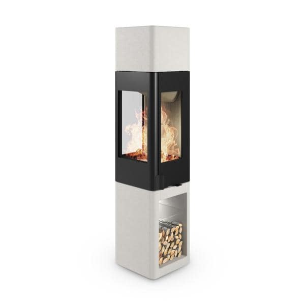 Kaminofen Nordpeis YoU Colorado White High 6,6 kW
