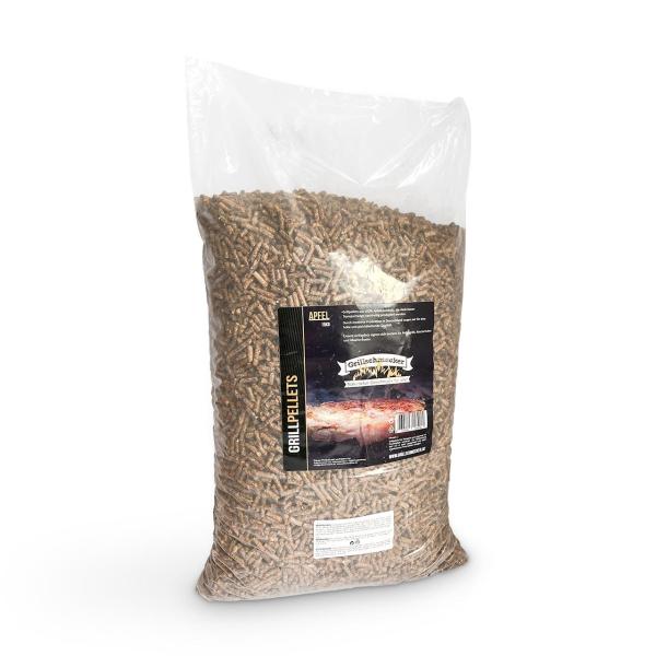 Holz Räucherpellets Grillschmecker Apfel 15 kg Grillpellets