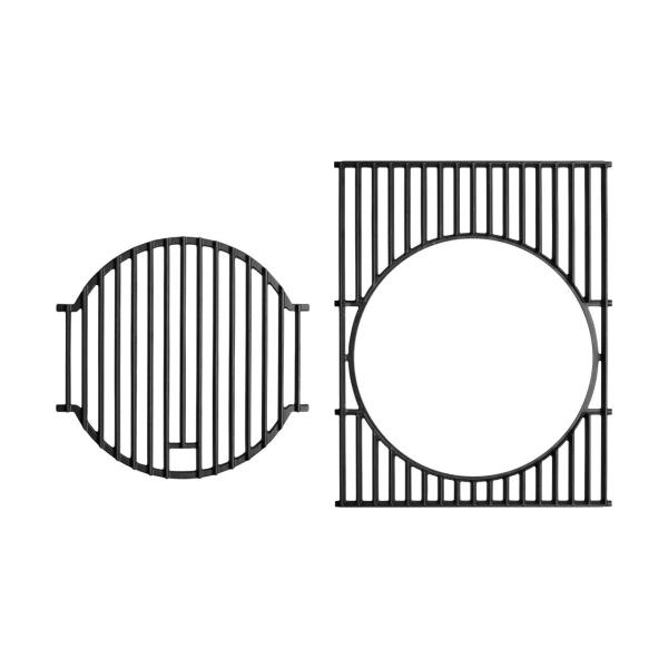 Grillrost Otto Wilde Gusseisenrost Set 16 Zoll mit entnehmbarem Segment