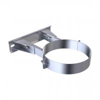 Wandhalterung verstellbar doppelwandig Ofen.de 90-150 mm DN 130 mm Edelstahl Matt Wandhalterung verstellbar doppelwandig Ofen.de 90-150 mm DN 130 mm Edelstahl Matt