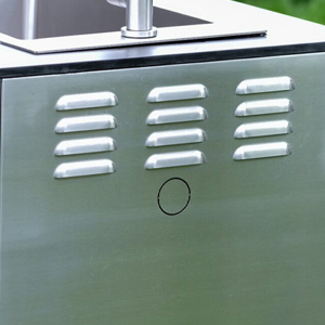 belüfteter Innenraum