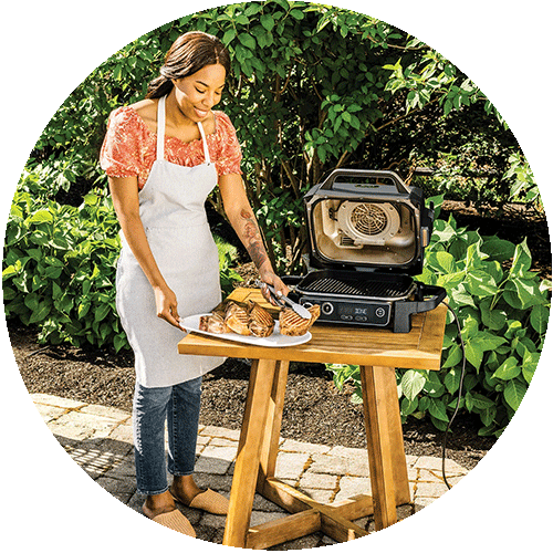 Ninja überall Grillen