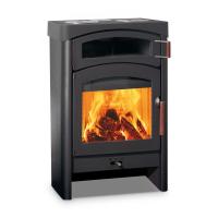 Kaminofen Austroflamm Pallas Back mit Stahlmantel Kaminofen Austroflamm Pallas Back mit Stahlmantel