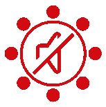 RED Logo leiser Betrieb