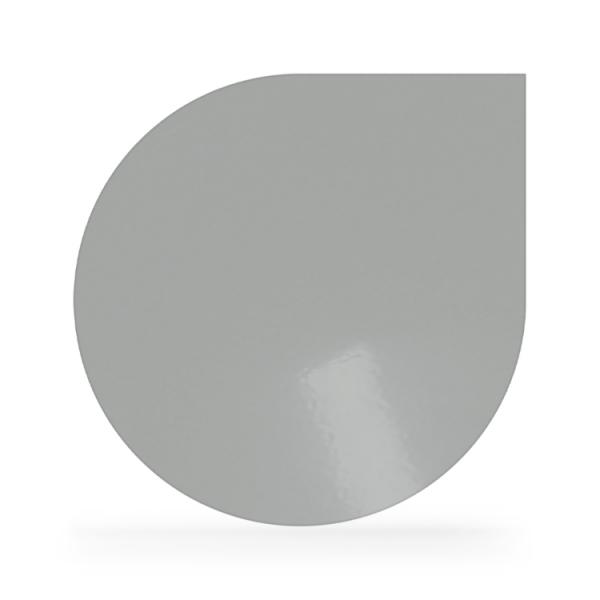 Stahl Bodenplatte Silber Tropfen Funkenschutz Platte Kamin Ofen