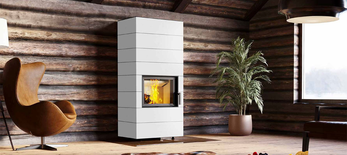 Kaminofen Neocube F10 Montagebeispiel