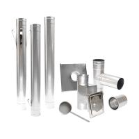 Edelstahlschornstein einwandig Bausatz Ofen.de 180 mm x 9,8 m Edelstahlschornstein einwandig Bausatz Ofen.de 180 mm x 9,8 m