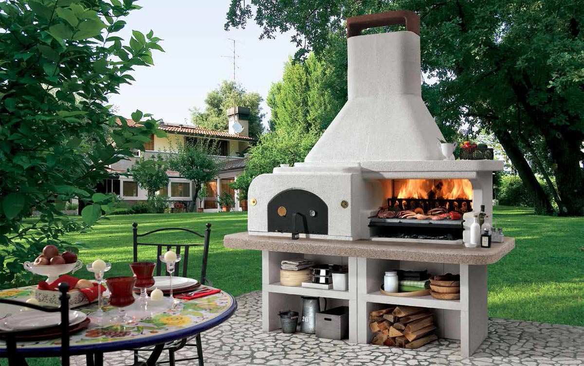 Palazzetti-Grillkamin Gargano Palazzetti-Grillkamin Gargano
