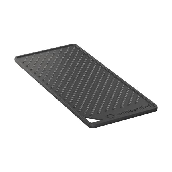 Grillzubehör Outdoorchef Gusseisen Grillplatte für Heat Gasgrills